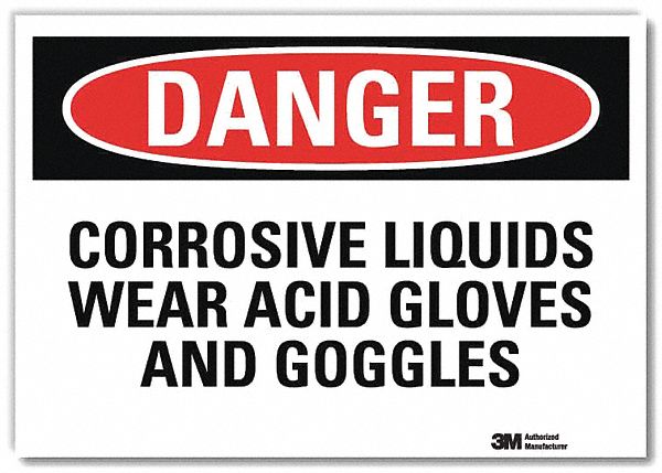Danger Sign, 10 in x 14 in, Rflct Sheeting