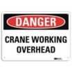 Danger: Crane Working Overhead Signs