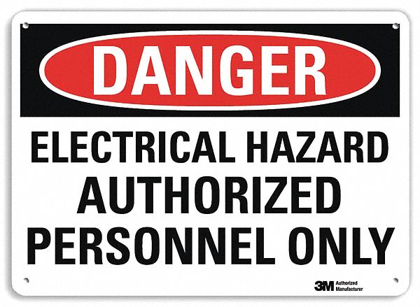 PANNEAU DANGER,MONTG 4 TROU,14POLAX10POH