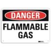 Danger: Flammable Gas Signs
