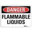 Danger: Flammable Liquids Signs