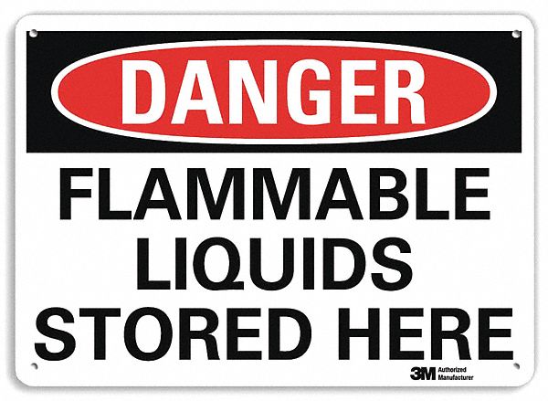 Danger Sign: Plastic, Mounting Holes Sign Mounting, 7 in x 10 in Nominal Sign Size, 0.055 in Thick