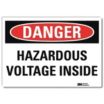 Danger: Hazardous Voltage Inside Signs