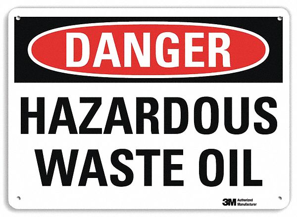 Danger Sign: Plastic, Mounting Holes Sign Mounting, 7 in x 10 in Nominal Sign Size, 0.055 in Thick