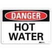 Danger: Hot Water Signs