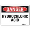 Danger: Hydrochloric Acid Signs