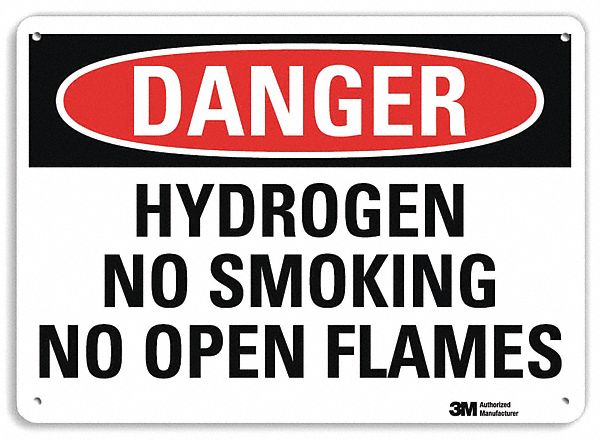 Danger Sign: Plastic, Mounting Holes Sign Mounting, 7 in x 10 in Nominal Sign Size, 0.055 in Thick