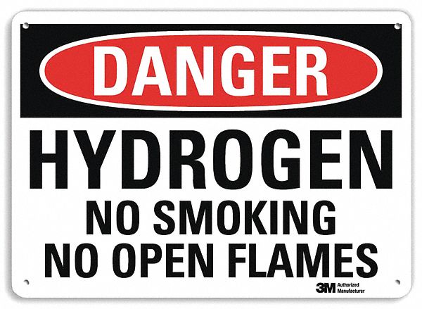 Danger Sign: Plastic, Mounting Holes Sign Mounting, 7 in x 10 in Nominal Sign Size, 0.055 in Thick
