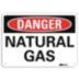 Danger: Natural Gas Signs