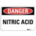 Danger: Nitric Acid Signs