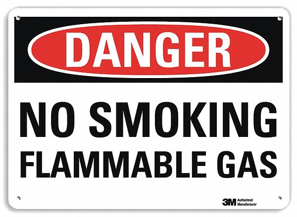 ENSGNE DANGER NON FUMR,INFLAMMABLE,10X14