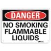 Danger: No Smoking Flammable Liquids Signs