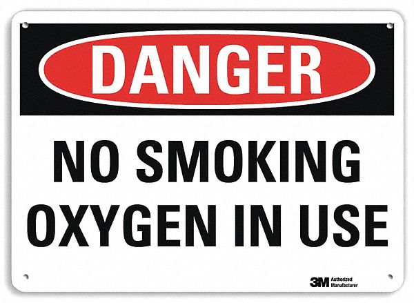 Danger Sign: Plastic, Mounting Holes Sign Mounting, 7 in x 10 in Nominal Sign Size, 0.055 in Thick