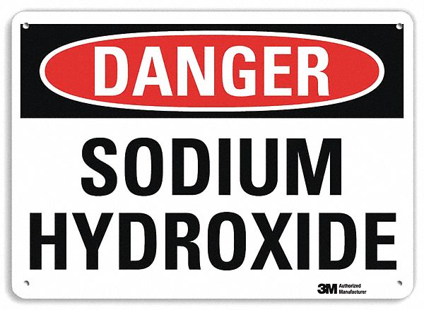 Danger Sign: Plastic, Mounting Holes Sign Mounting, 7 in x 10 in Nominal Sign Size, 0.055 in Thick