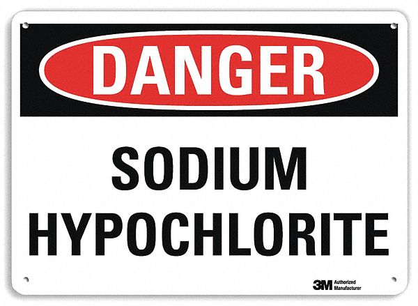 Danger Sign: Plastic, Mounting Holes Sign Mounting, 7 in x 10 in Nominal Sign Size, 0.055 in Thick