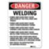 Danger: Welding Signs