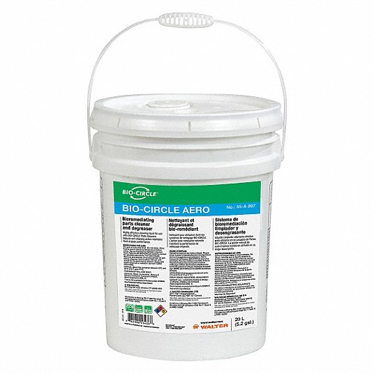 Aluminum and Aeronautical Cleaner: 5.3 gal Size, Clear