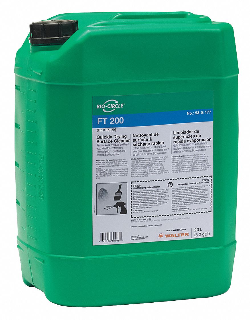 Fast Drying Surface Cleaner,  Size 5.3 gal