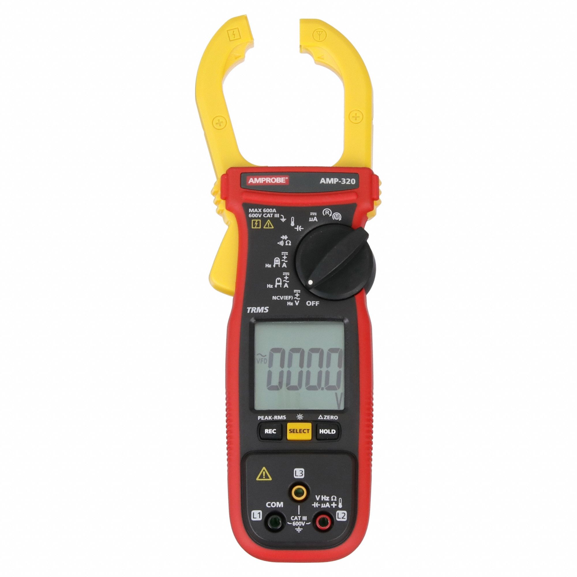 CLAMP METER 600A ACDC TRMS