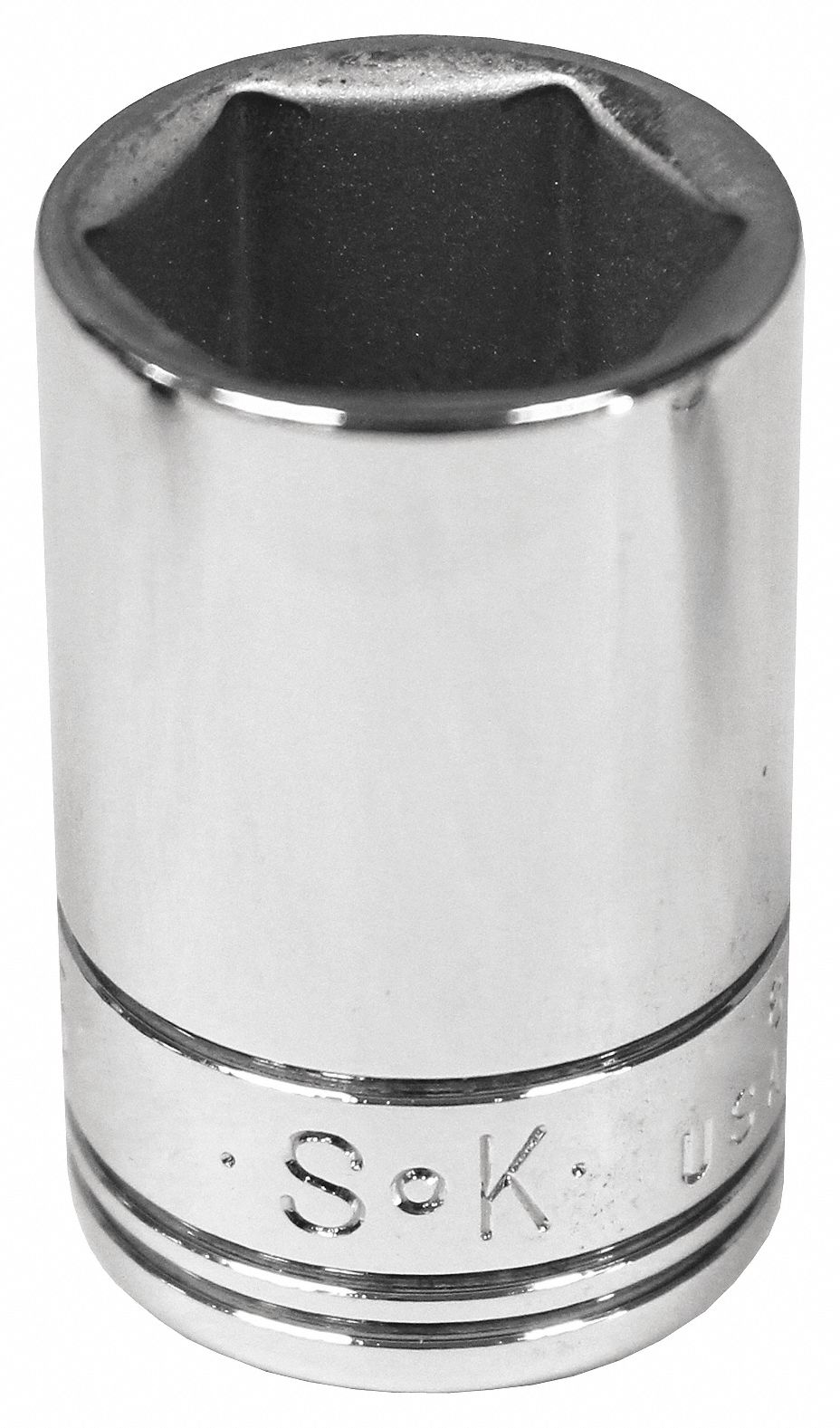 SK Professional Tools 15mm Alloy Steel Socket With 1/4" Drive Size and Chrome for sale online