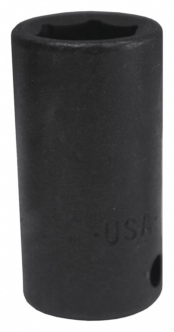Impct Skt, Steel, Blk Oxd, 15 mm