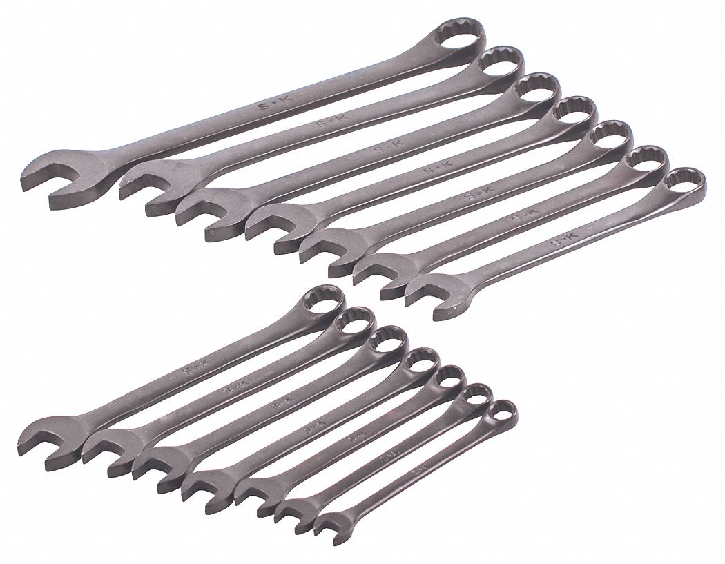 34NL88 - Combination Wrench Set 8mm to 22mm