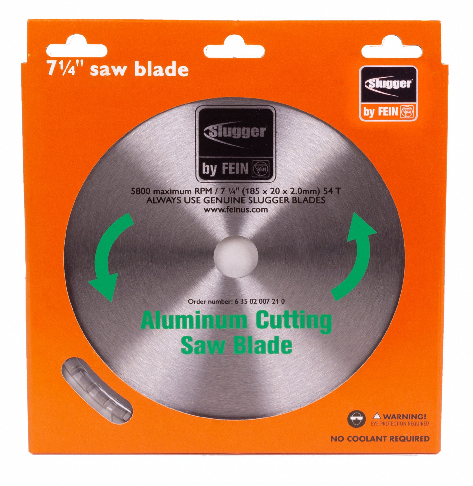 FEIN Circular Saw Blade, Aluminum, Ferrous Metals, NonFerrous Metals