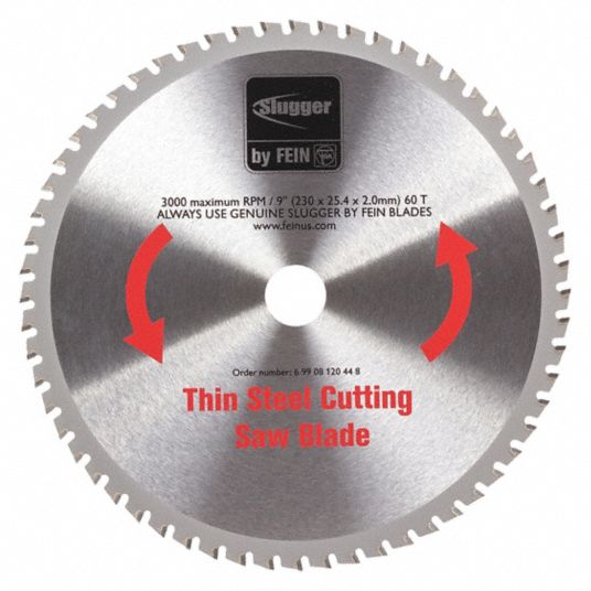 FEIN Circular Saw Blade, Aluminum, Ferrous Metals, Non-Ferrous Metals ...