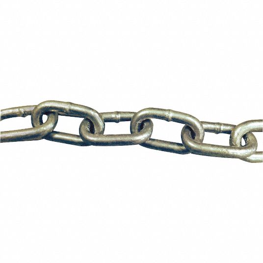 LACLEDE, Steel, 1/4 in Trade Size, Chain 34RD58211960106 Grainger