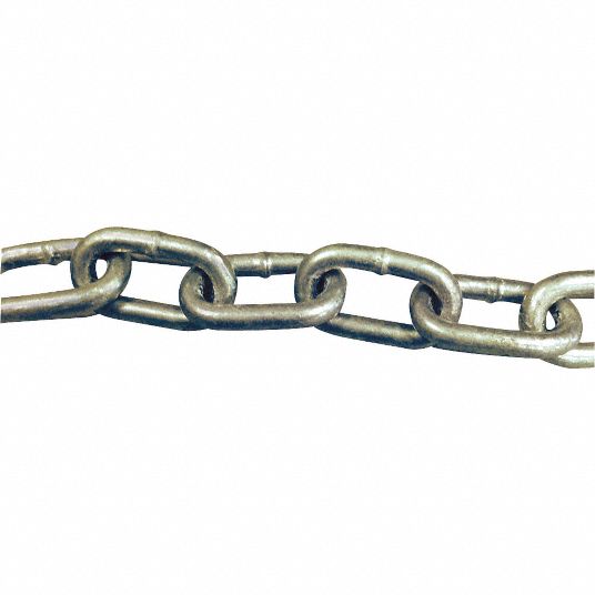 LACLEDE Chain Steel, 1/2 in Trade Size, 9,200 lb Working Load Limit