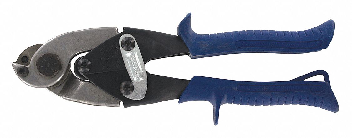 CABLE CUTTER,ANVIL CUT,9IN L,ERGONOMIC