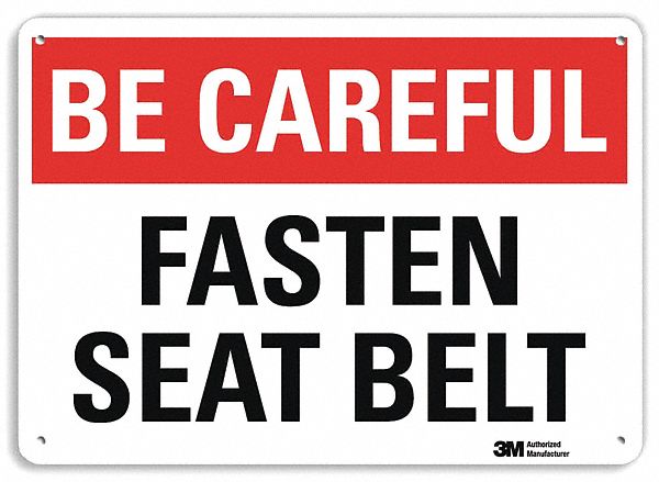 PANNEAU SECURITE,10X14PO,ALUMINIUM