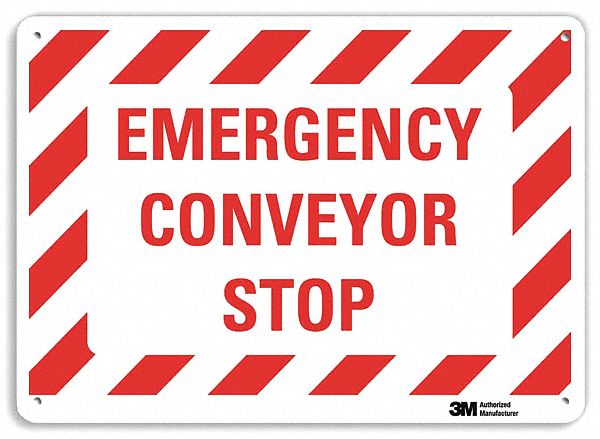 Safety Sign: Aluminum, Mounting Holes Sign Mounting, 7 in x 10 in Nominal Sign Size, Engineer Grade