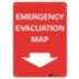 Emergency Evacuation Map Signs