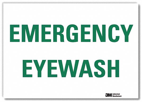 Safety Decal: Reflective Sheeting, Adhesive Sign Mounting, 7 in x 10 in Nominal Sign Size