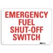 Emergency Fuel Shut-Off Switch Signs