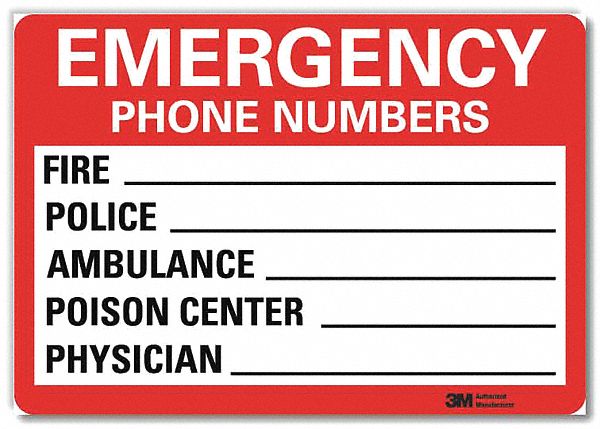 Safety Decal: Reflective Sheeting, Adhesive Sign Mounting, 7 in x 10 in Nominal Sign Size