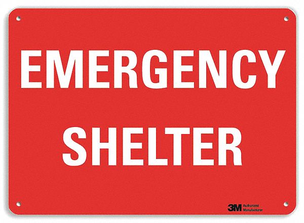 Safety Sign: Aluminum, Mounting Holes Sign Mounting, 7 in x 10 in Nominal Sign Size, Engineer Grade