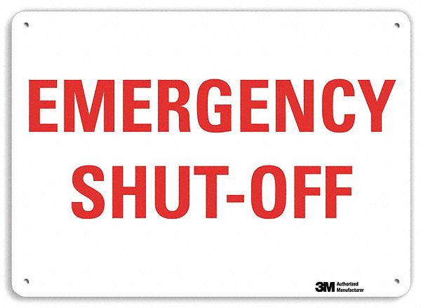 Safety Sign: Aluminum, Mounting Holes Sign Mounting, 7 in x 10 in Nominal Sign Size, Engineer Grade