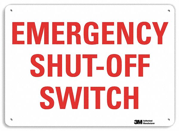 Safety Sign: Aluminum, Mounting Holes Sign Mounting, 7 in x 10 in Nominal Sign Size, Engineer Grade