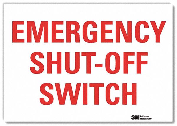 Safety Decal: Reflective Sheeting, Adhesive Sign Mounting, 7 in x 10 in Nominal Sign Size, No Header