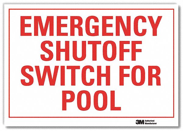 Safety Decal: Reflective Sheeting, Adhesive Sign Mounting, 7 in x 10 in Nominal Sign Size, No Header