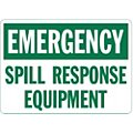Spill Emergency Equipment Signs image