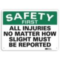 Accidents & Incidents Reporting Signs