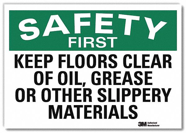 Safety Decal: Reflective Sheeting, Adhesive Sign Mounting, 7 in x 10 in Nominal Sign Size, Wall