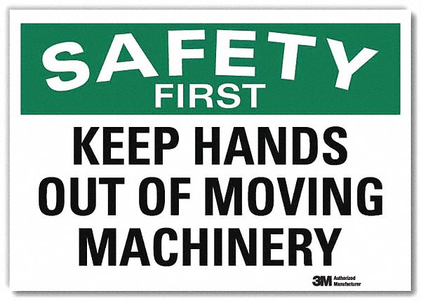 Safety Decal: Reflective Sheeting, Adhesive Sign Mounting, 7 in x 10 in Nominal Sign Size