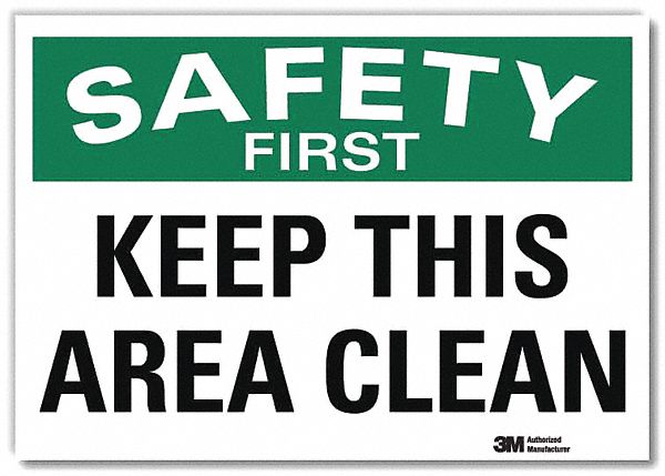Safety Decal: Reflective Sheeting, Adhesive Sign Mounting, 7 in x 10 in Nominal Sign Size