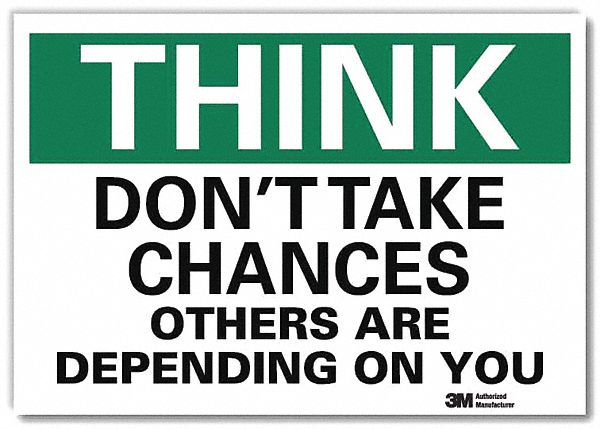 Safety Decal: Reflective Sheeting, Adhesive Sign Mounting, 7 in x 10 in Nominal Sign Size, Think