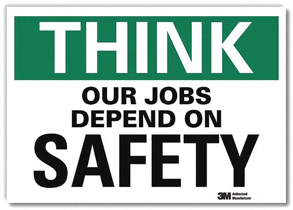 Safety Decal: Reflective Sheeting, Adhesive Sign Mounting, 7 in x 10 in Nominal Sign Size, Think