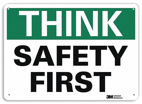 PANNEAU SECURITE,ALUM REFLCHSNT,10X14